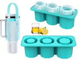 Molde silicona para cubitos x3 termo